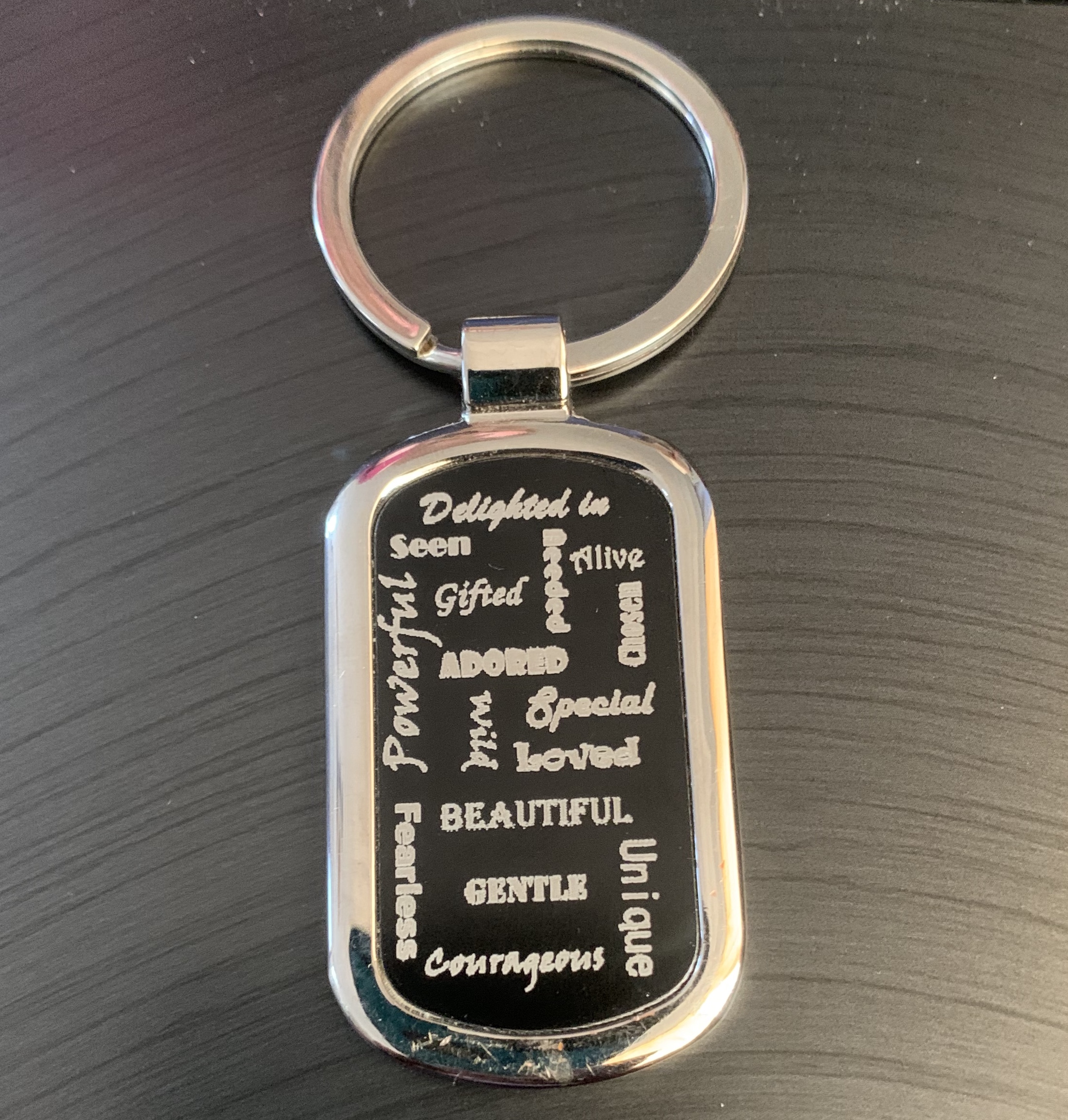 Encouragement Keychain