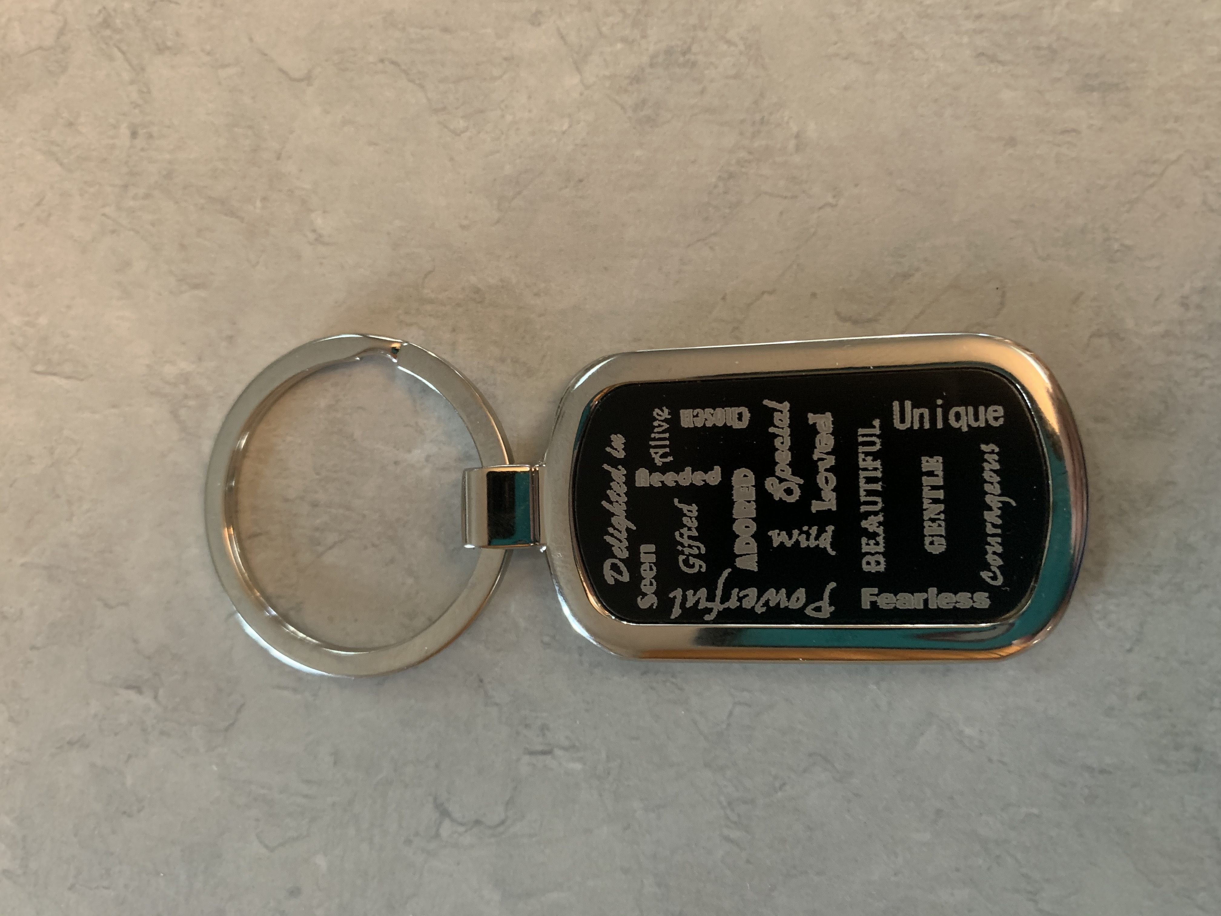 Encouragement Keychain